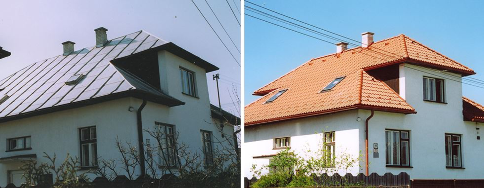 Obnova strechy s novou krytinou BMI Bramac vrátane zateplenia s nadkrokvovou izoláciou BMI Bramac Therm